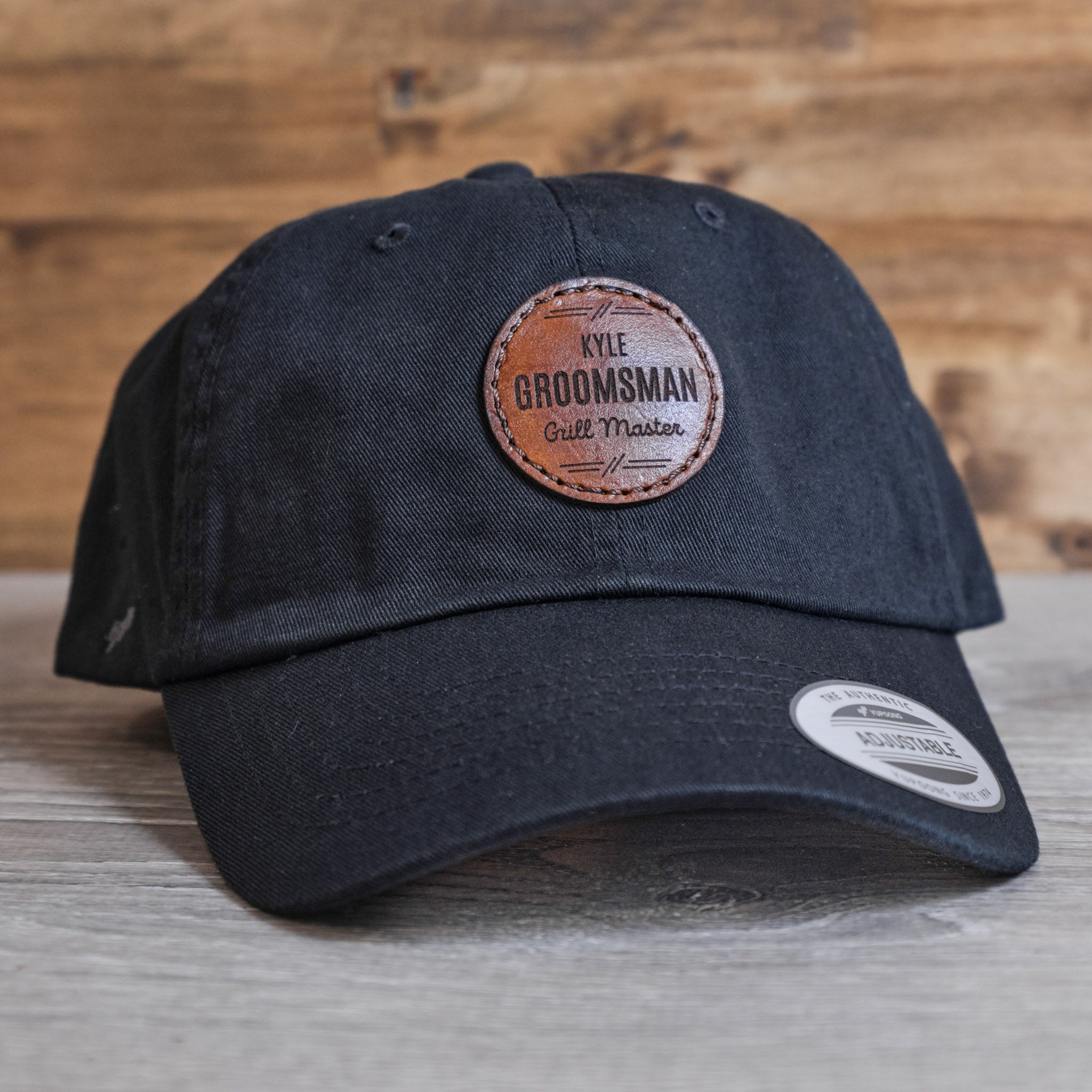 Custom Dad Hat for Wedding Party or Groomsmen Gift