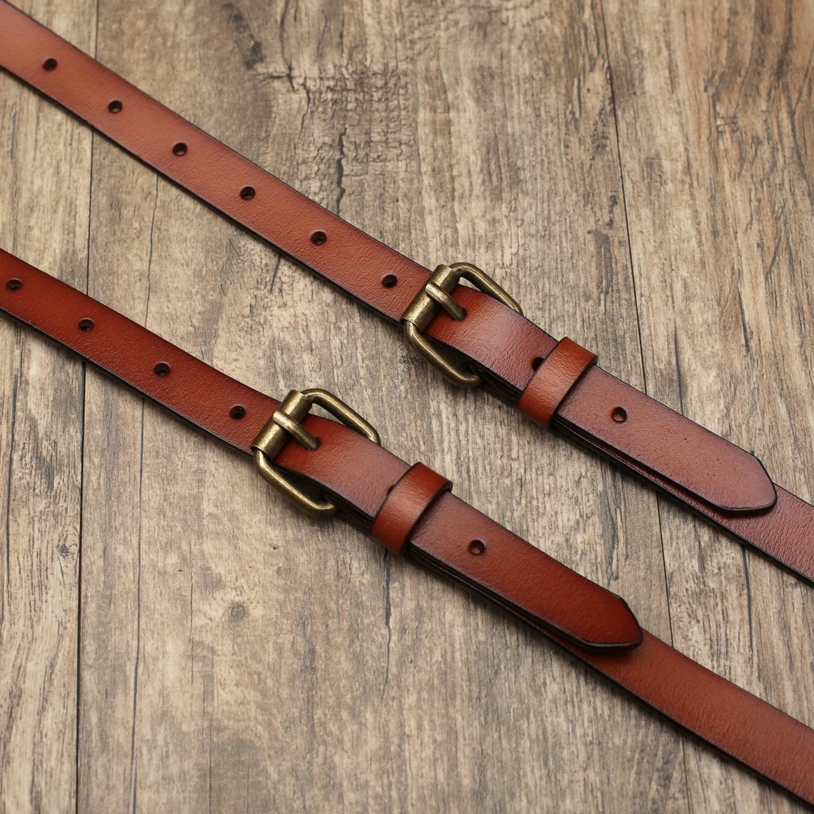 Wedding Groomsmen Leather Suspenders