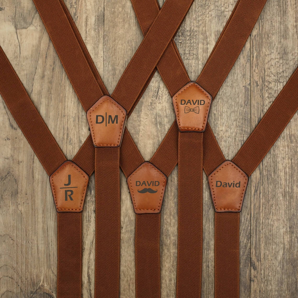 Men's Leather Suspenders