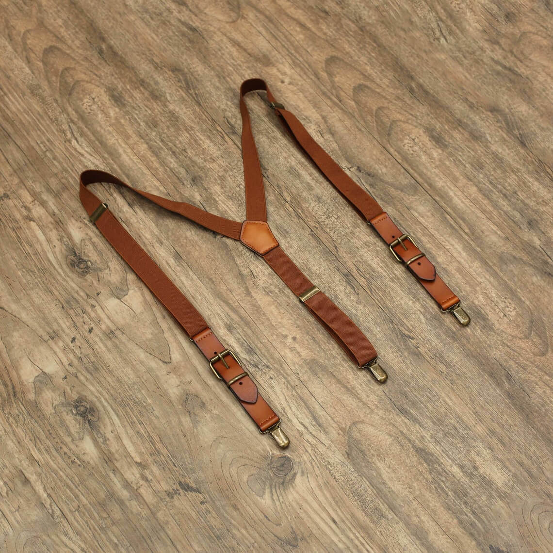 Men's Leather Suspenders