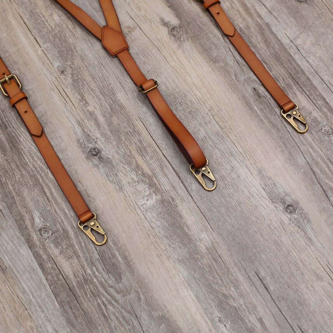 Groomsmen Leather Suspenders