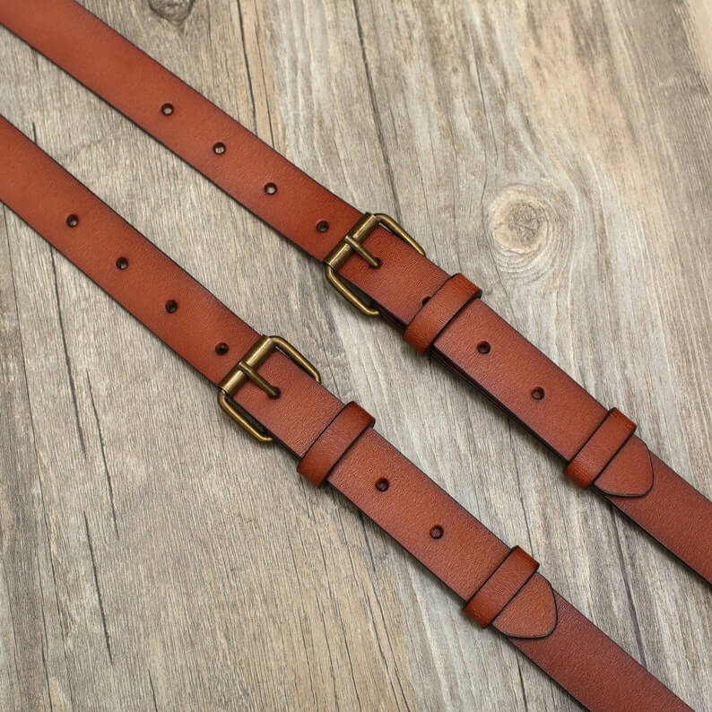 Groomsmen Leather Suspenders