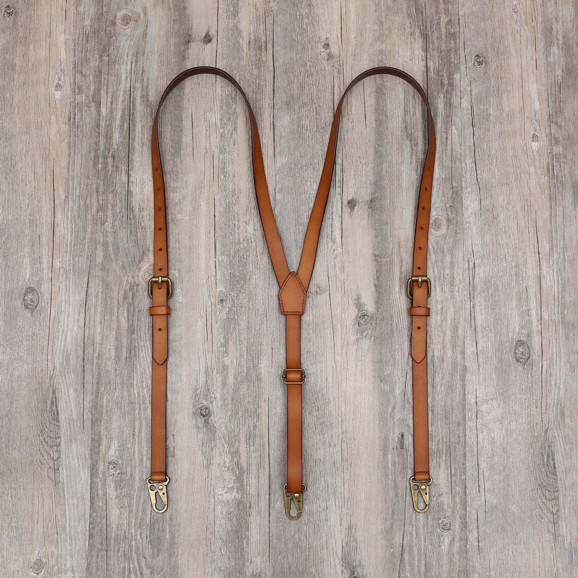 Groomsmen Leather Suspenders