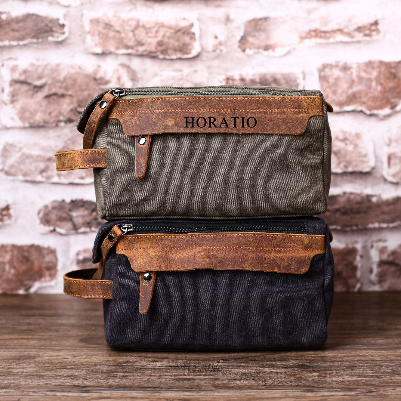 Gifts for Men Dopp Kit Groomsmen Gift Men's Toiletry Bag  Best Man Gifts Wedding Gift - NaturalLeatherShop